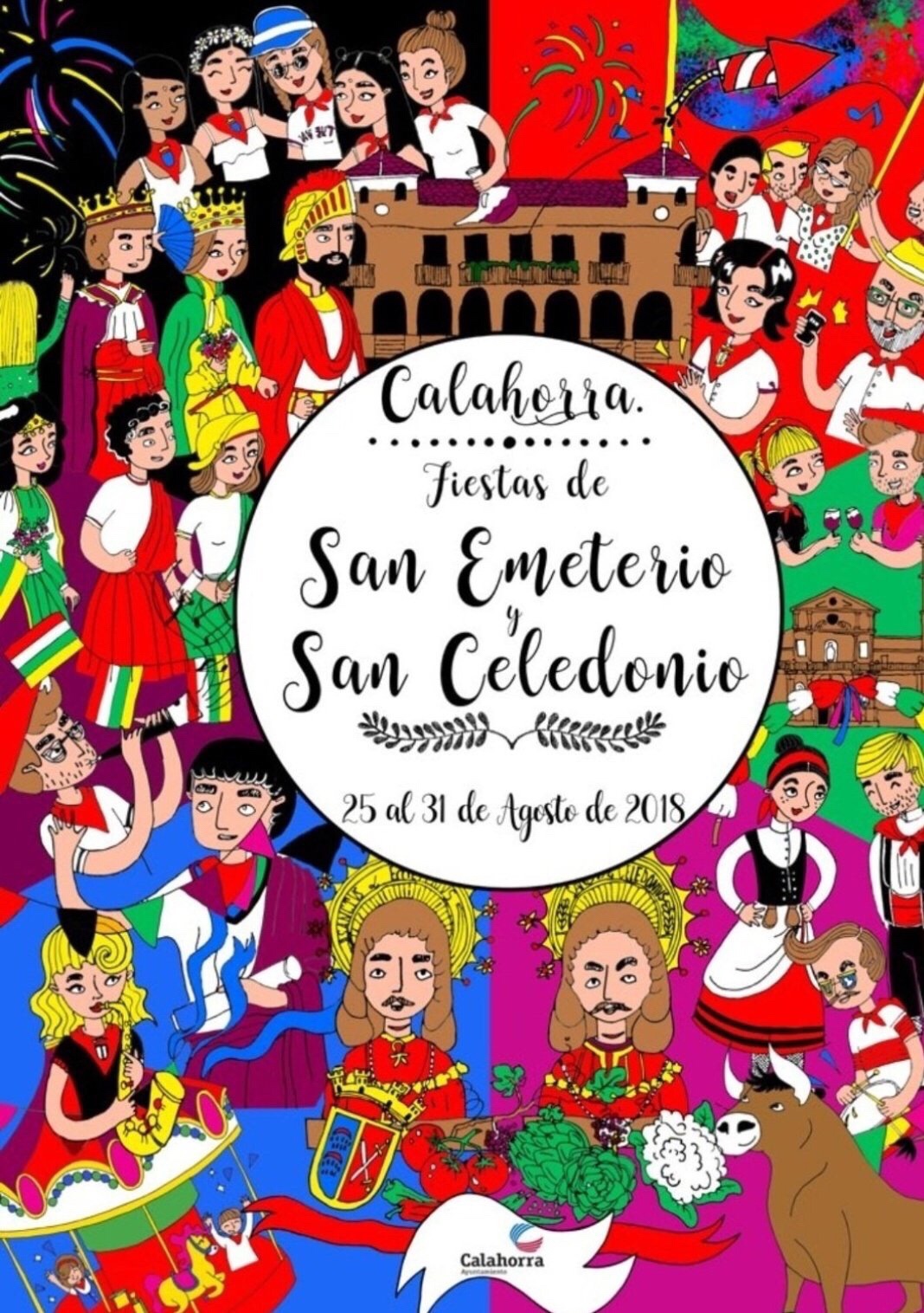 Fiestas patronales de agosto en honor a San Emeterio y San Celedonio  